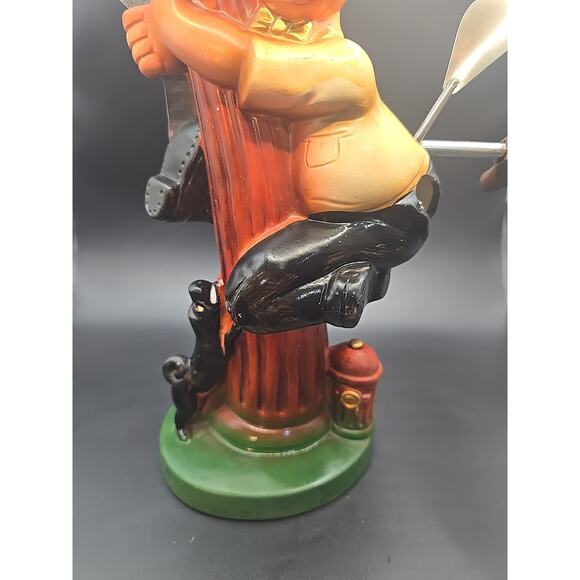 VTG MCM Ceramic Bar Keeper Mixing Caddy 1950s 4.5x4.5x11.5” - Picture 3 of 6